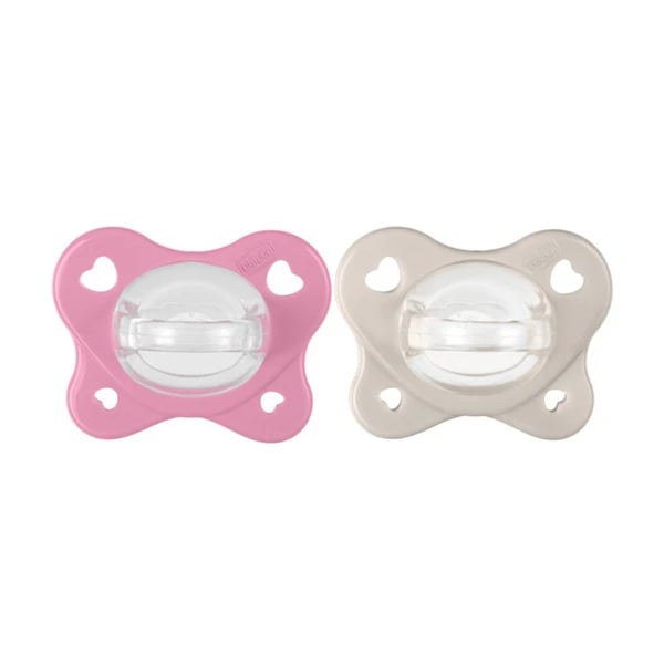 Chicco Chupeta Physio Dual Soft Rosa 6-12M