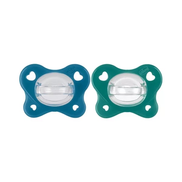 Chicco Chupeta Physio Dual Soft Azul 16-36M