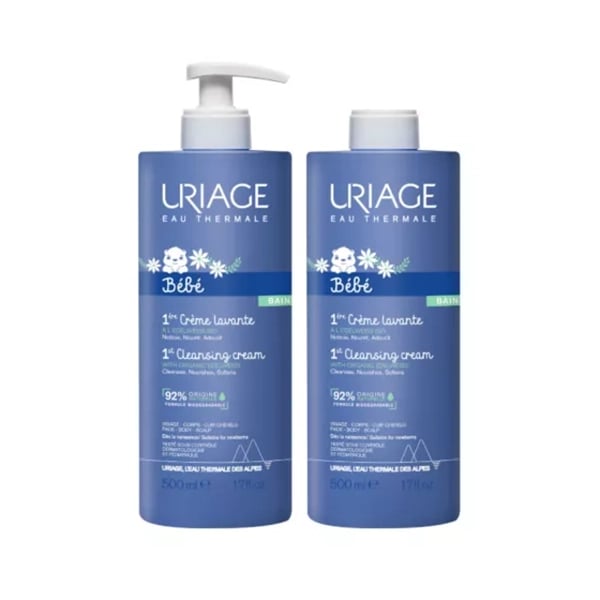 Uriage 1ªCreme Lavante 500mL 2 unidades
