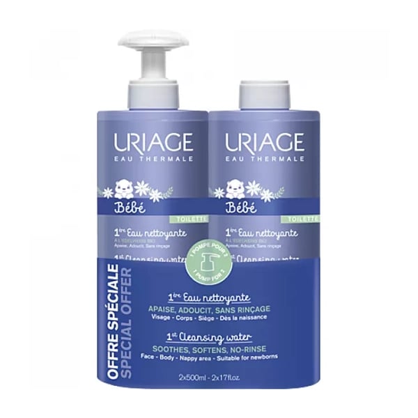 Uriage 1ª Àgua Limpeza 500mL X2