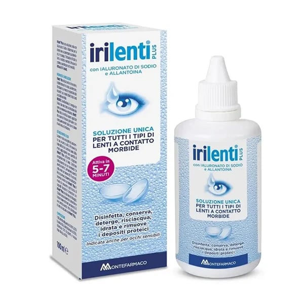 Irilenti Plus Solução Lentes Contacto 360mL