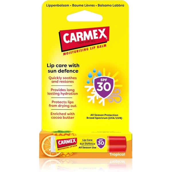 Carmex Stick Hidratante Labial Spf30 Tropic 4,25g