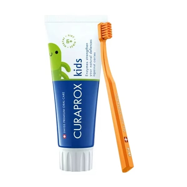 Curaprox Kids Escova + Pasta Menta 60mL