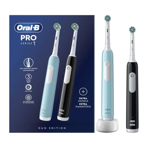 Oral-B Pro Series 1 Escova de Dentes Elétrica - Duo Edition