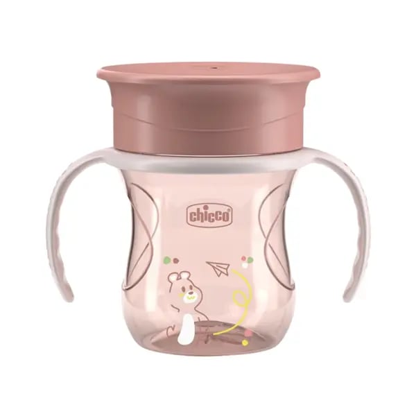 Chicco Copo de Refeição 360 12M+ Rosa 200mL