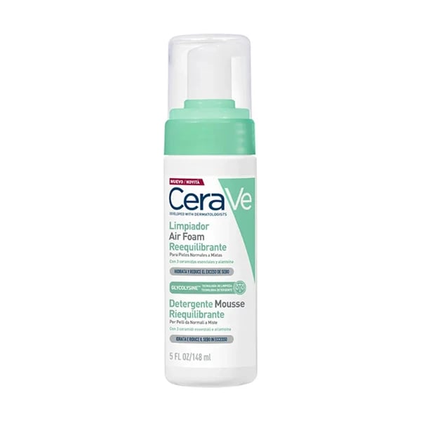 CeraVe Air Mousse Limpeza Reequilibrante 148mL