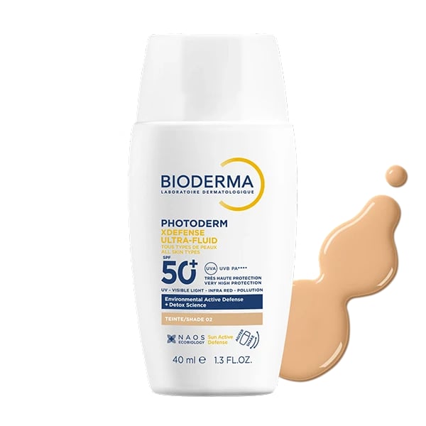 Bioderma Photoderm XDefense Ultra-Fluído SPF50+ Tom 2 Claro 40mL