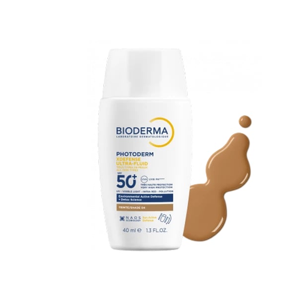 Bioderma Photoderm XDefense Ultra-Fluído SPF50+ Tom 4 Brown 40mL