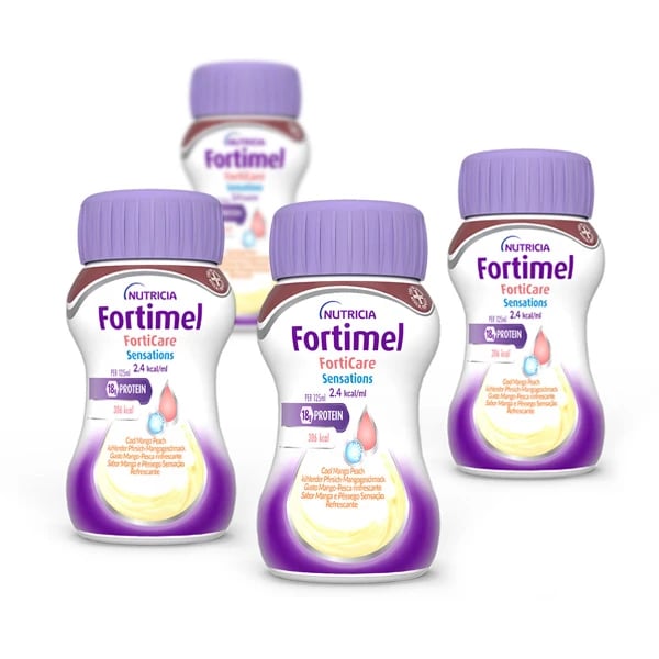 Fortimel Forticare Sens Manga Pêssego 4x125mL