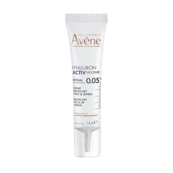 Avene Hyaluron Activ Procedure Creme Micro-Lifting Retinal 0.05% Olhos e Lábios 15mL