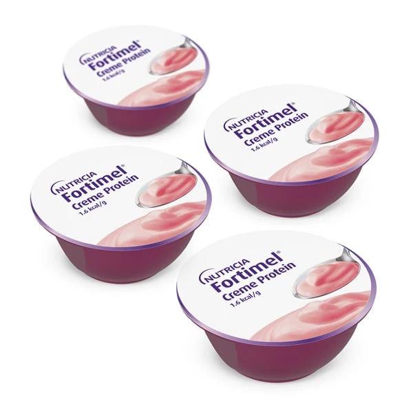 Fortimel Creme Proteina Frutos Silvestres 125g x4