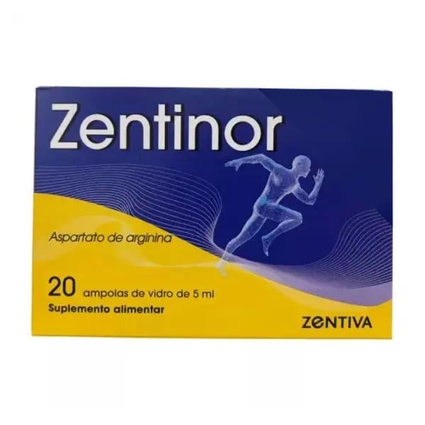 Zentinor Solução Oral 5mL 20 Ampolas