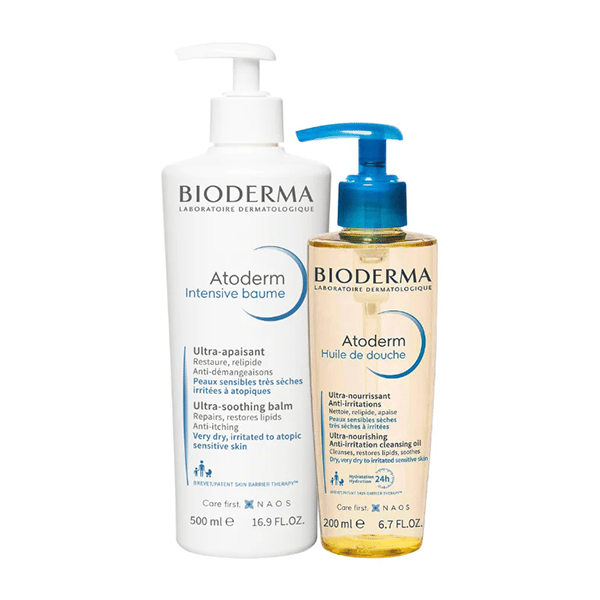 Bioderma Atoderm Intensive Baume 500mL + Óleo Duche 200mL