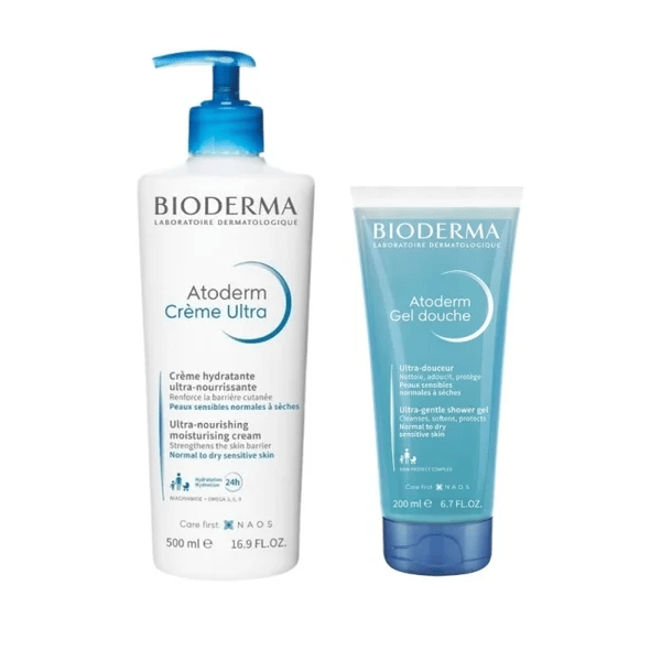 Bioderma Atoderm Creme Ultra 500mL + Gel Duche 200 mL