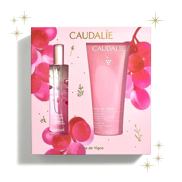 Caudalie Coffret Rose des Vigne Fresh 50mL + Gel 200mL