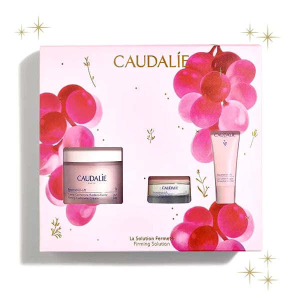 Caudalie Coffret Creme Caxemira 50mL + Creme Noite 15mL + Creme Olhos 5mL