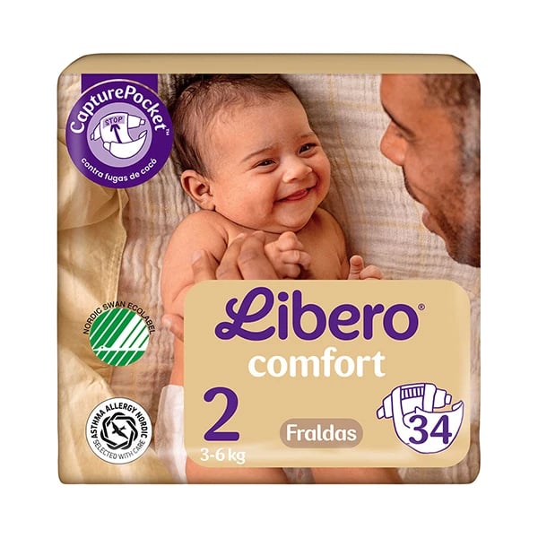 Libero Comfort Open 2 3-6Kg x34