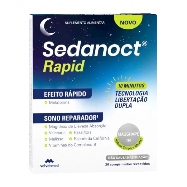 Sedanoct Rapid 30 Comprimidos