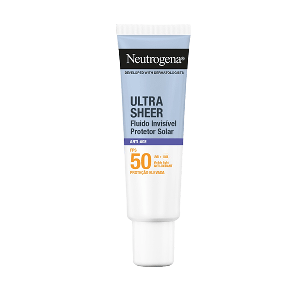 Neutrogena Solar Ultra Sheer Fluido Invisível Anti Envelhecimento Spf50 50mL
