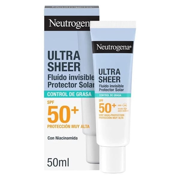 Neutrogena Solar Ultra Sheer Oil Control Fluido Spf50+ 50mL