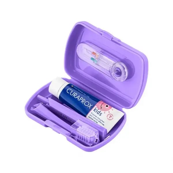 Curaprox Kids Kit Viagem Roxo