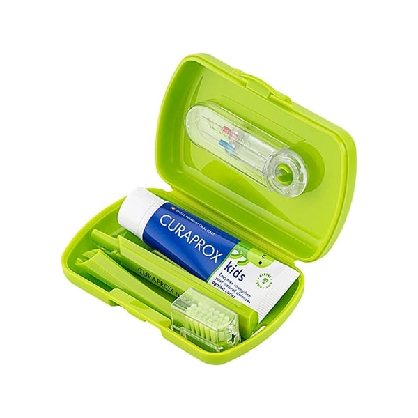Curaprox Kids Kit Viagem Verde