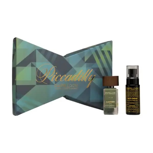 Papillon Coffret Piccadilly Connery 30mL + Creme Vitamina C 50mL + Oferta Pulseira