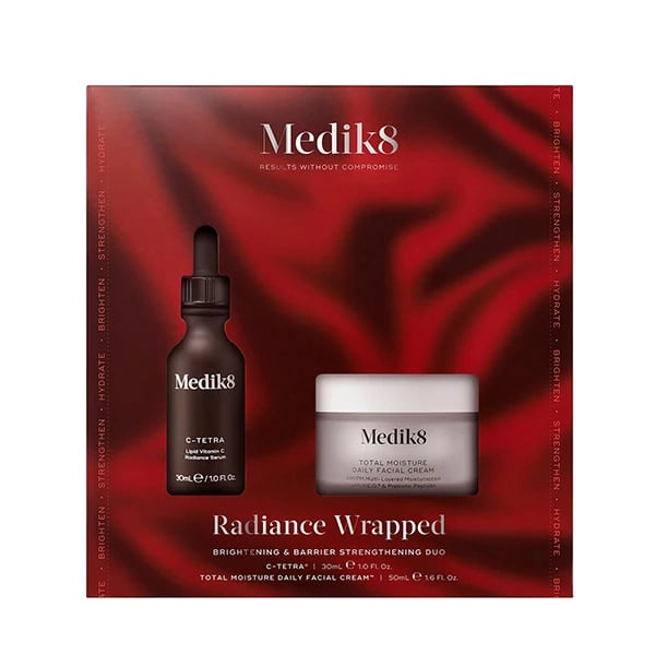 Medik8 Coffret Radiance Wrapped Sérum C-Tetra 30mL + Creme Dia Total Moisture 50mL