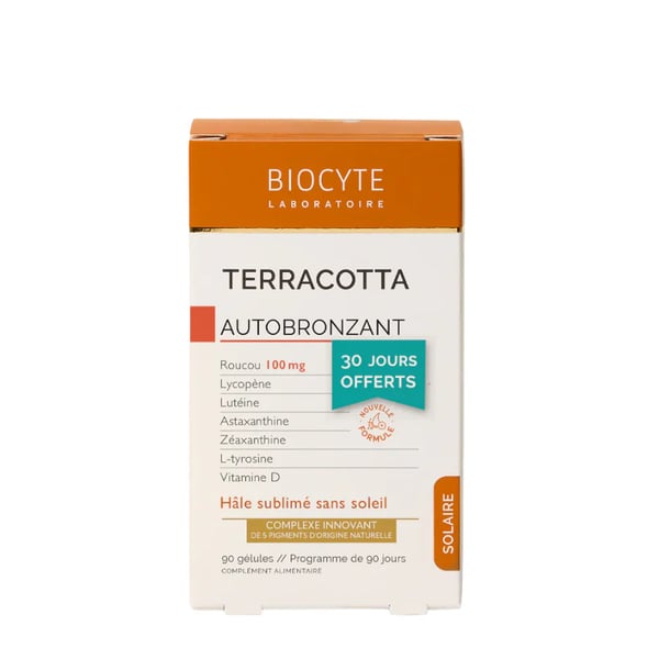 Biocyte Terracotta Autobronzant Programa 90 dias 90 Cápsulas