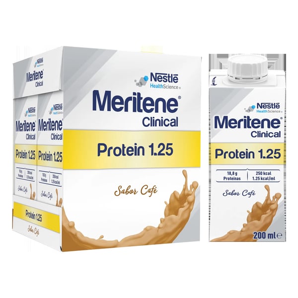 Meritene Clinical Protein 1.25 Café 4 x 200mL