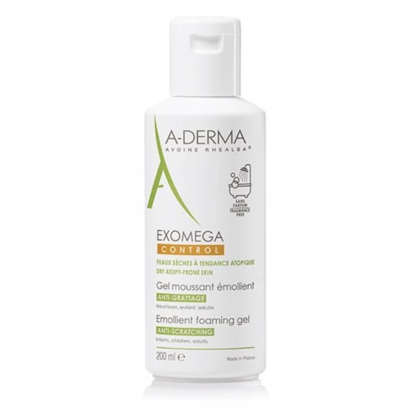 A-Derma Exomega Control Gel Corpo/Cabelo 200mL