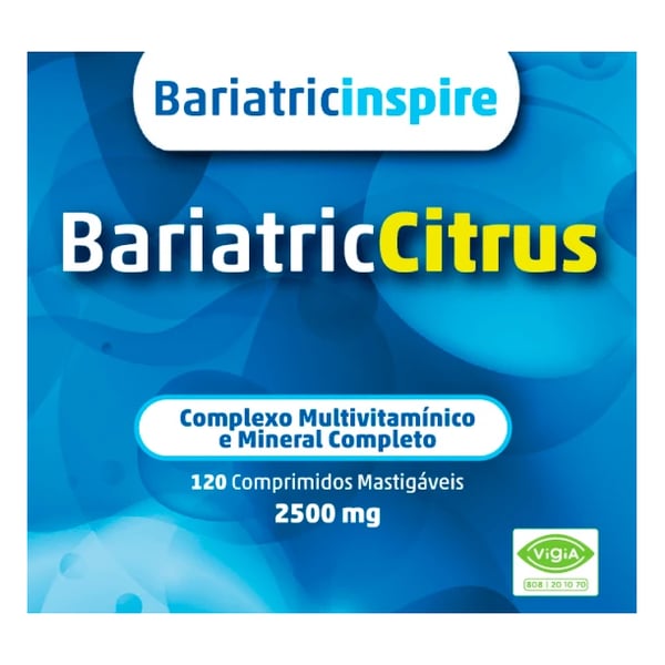 Bariatriccitrus 120 comprimidos mastigáveis