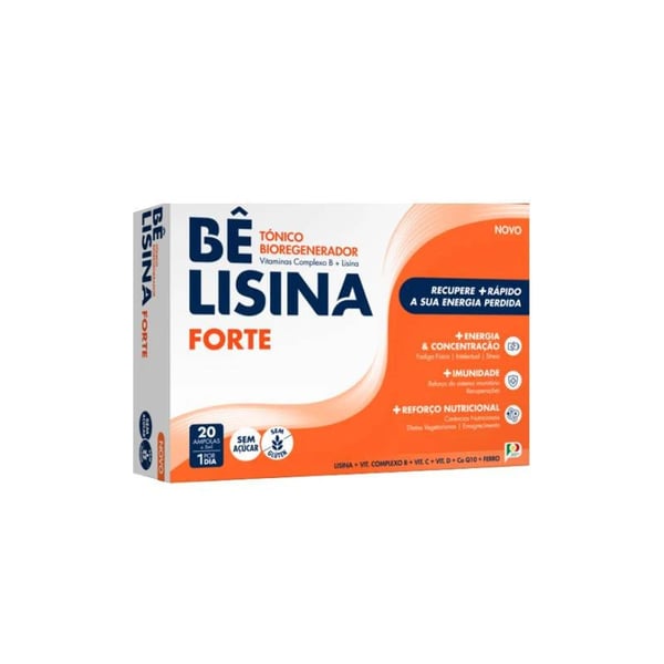 Bêlisina Forte 20 Ampolas Bebíveis 5mL