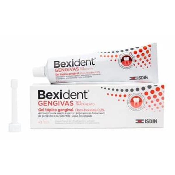 Bexident Gengivas Cuidado Intensivo  50mL - Gel com cloro-hexidina para gengivas fragilizadas