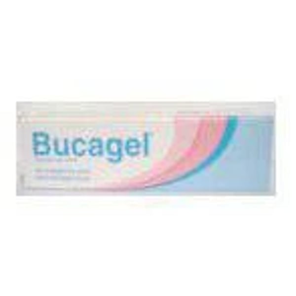 Bucagel 87 mg/g x 10 gel bucal