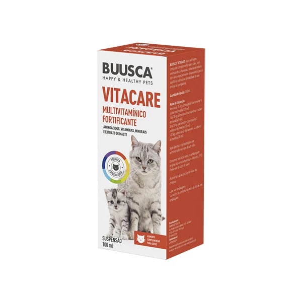 Buusca Vitacare Susp 100mL Gato