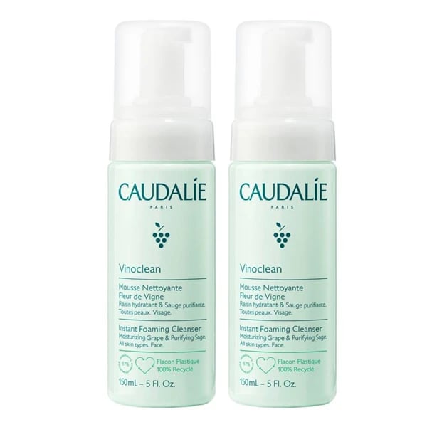 Caudalie Vinoclean Espuma Limpeza Fleur de Vigne 2 x 150mL