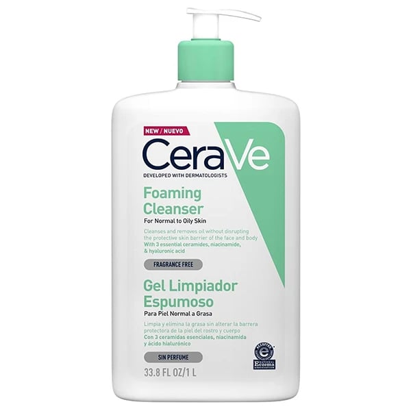Cerave Floaming Gel Espuma de Limpeza 1000mL