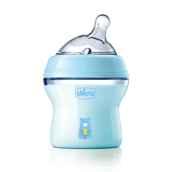 Chicco Biberão Natural Feeling 150ml Azul 0m+