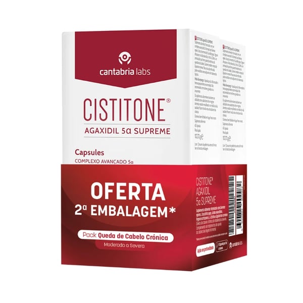 Cistitone Agaxidil 5-Alfa Supreme Pack 60 Cápsulas 1=2