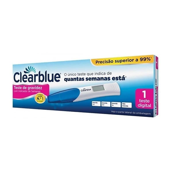 Clearblue Teste Gravidez Indicador Semanas