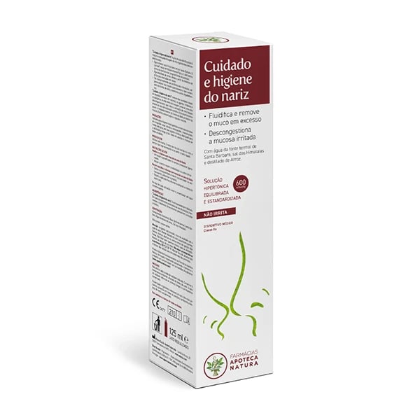 Apoteca Natura Cuidado Higiene Nariz Solucao Hipertonica 125ml