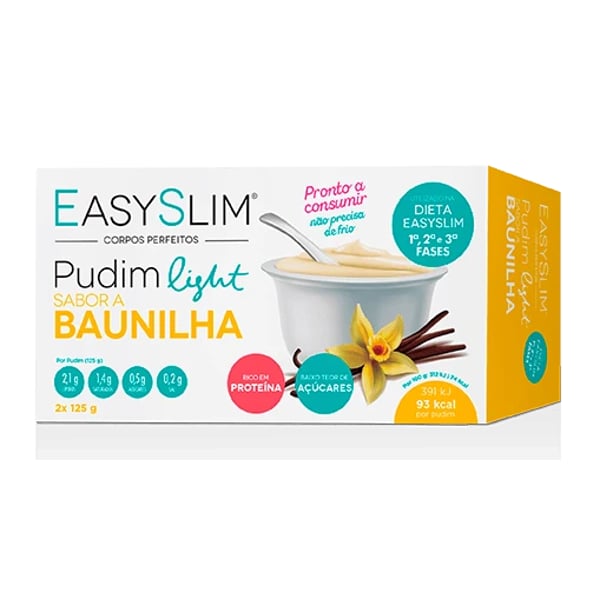 Easyslim Pudim Light Baunilha 250g