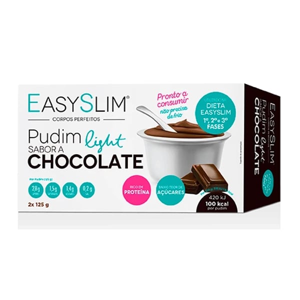 Easyslim Pudim Light Chocolat 250g