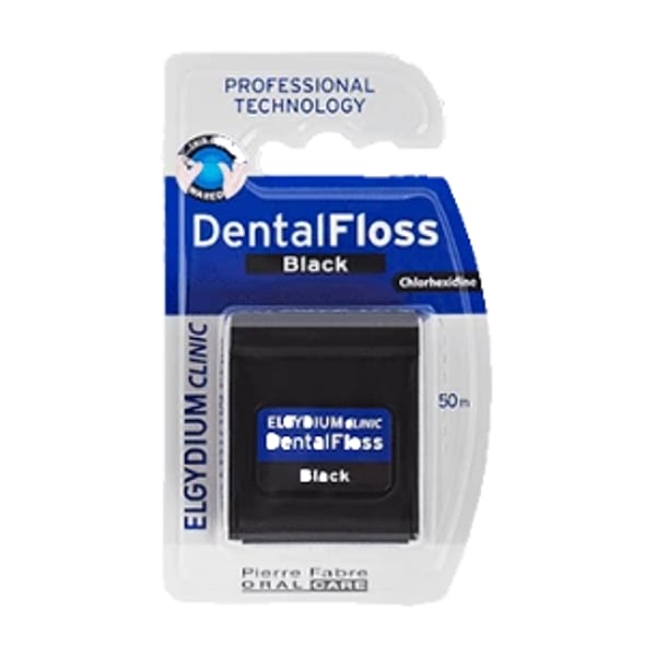 Elgydium Clinic Fio Dentário Black 50m