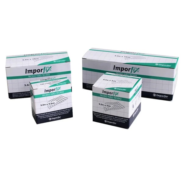 Imporfix Adesivos Transparentes 10cm x 2,5m