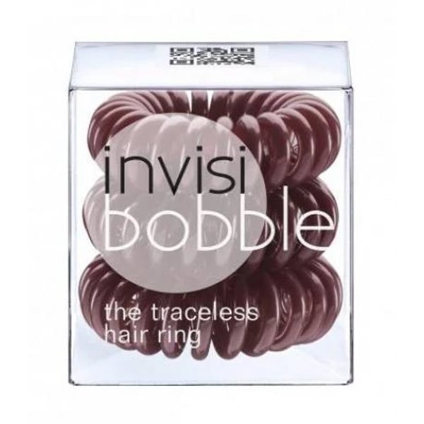 Invisibobble Elásticos Cabelo Castanho x 3