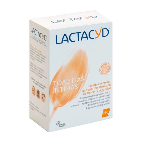 Lactacyd Intimo Toalhete Higiene Intima 10 unidades