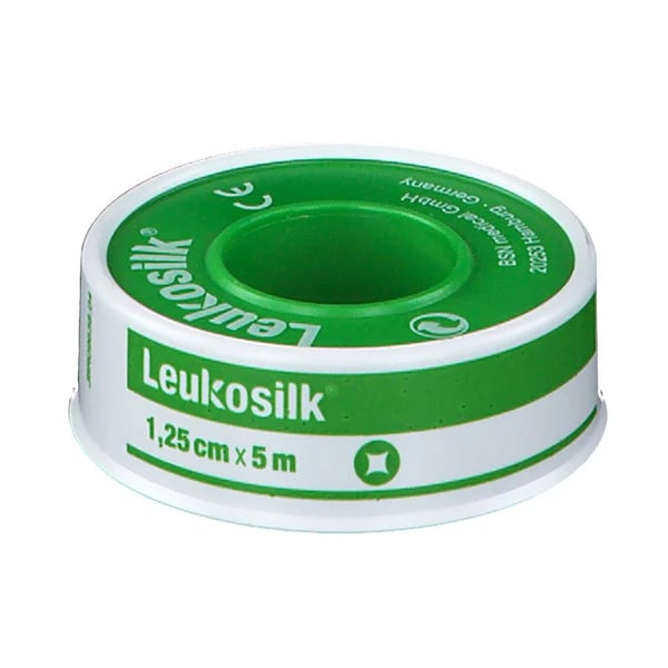 Leukosilk Adesivo 1,25cm x 5m