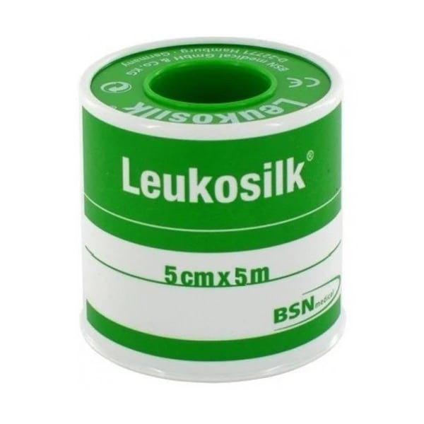 Leukosilk Adesivo 5cmx5m 01024-00